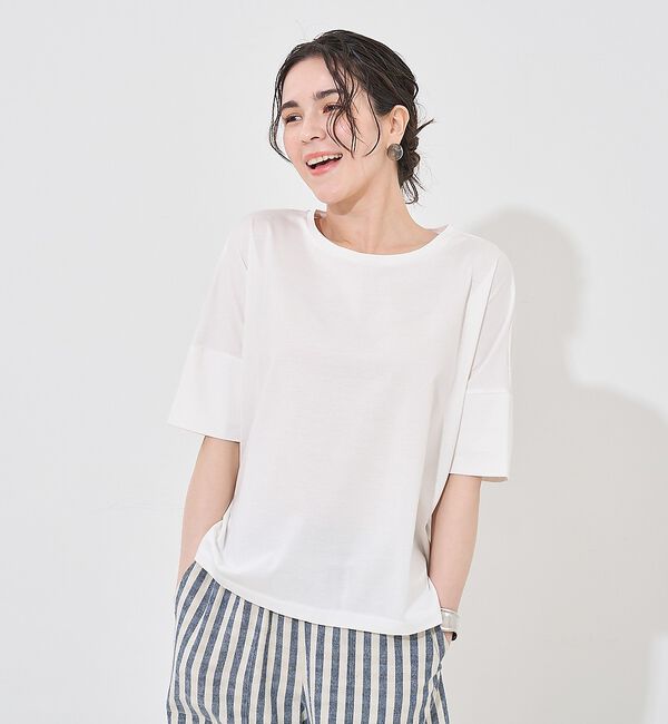 collex「【接触冷感・UVカット】コンパクトクールTシャツ」|Tシャツ・カットソー|