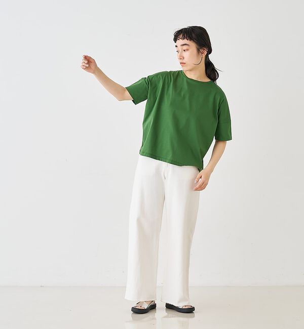 collex「【接触冷感・UVカット】コンパクトクールTシャツ」|Tシャツ・カットソー|
