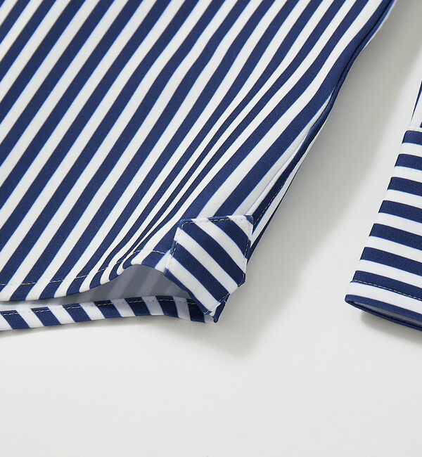 ABAHOUSE「【FLEX SHIRTS】マルチストレッチ ストライプ ジャージーシャツ」|シャツ・ブラウス|