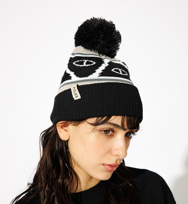 ABAHOUSE「【POLeR/ポーラー】bonbon BEANIE/ボンボンニットキャップビーニ」|その他|