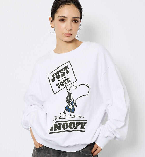 ABAHOUSE「【JOHNBULL/ジョンブル】VINTAGE PEANUTS 裏毛スウェット」|スウェット・ジャージ|