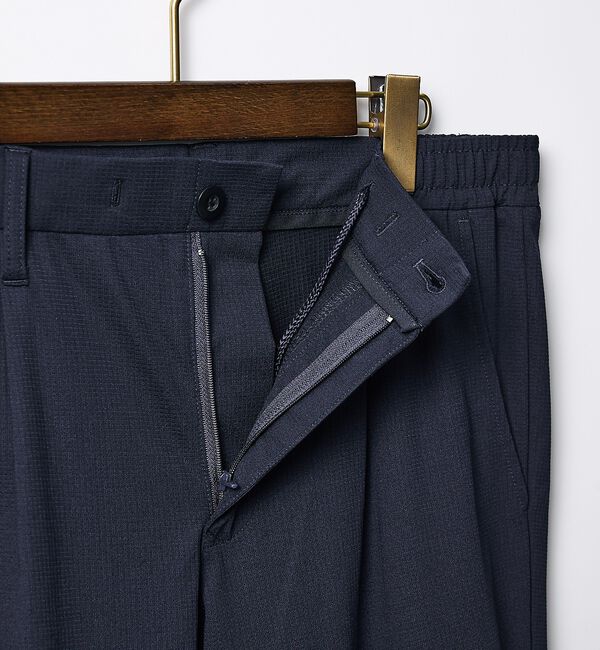 ABAHOUSE「【SMART CLOSET】接触冷感 カットメッシュ スラックス / セットアッ」|スラックス|