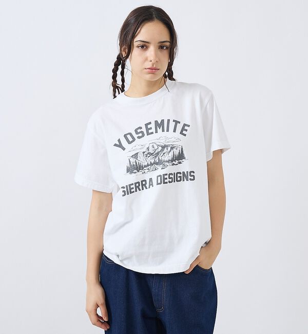 ABAHOUSE「【SIERRA DESIGINS / シエラデザインズ】YOSEMITE NAT」|Tシャツ・カットソー|ホワイト