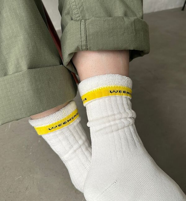 ABAHOUSE「【WEEKENDER/ウィークエンダー】ロゴソックス / 靴下 / SOCKS」|ソックス|