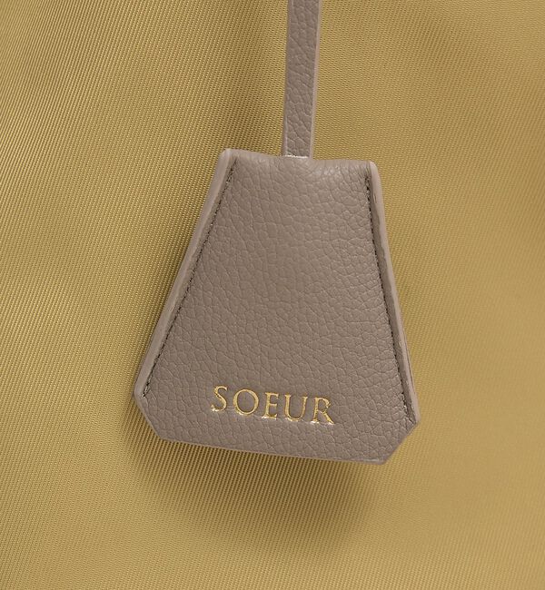 LOWELL things「●SOEUR/A4軽量ナイロントート/キャリーオン」|トートバッグ|