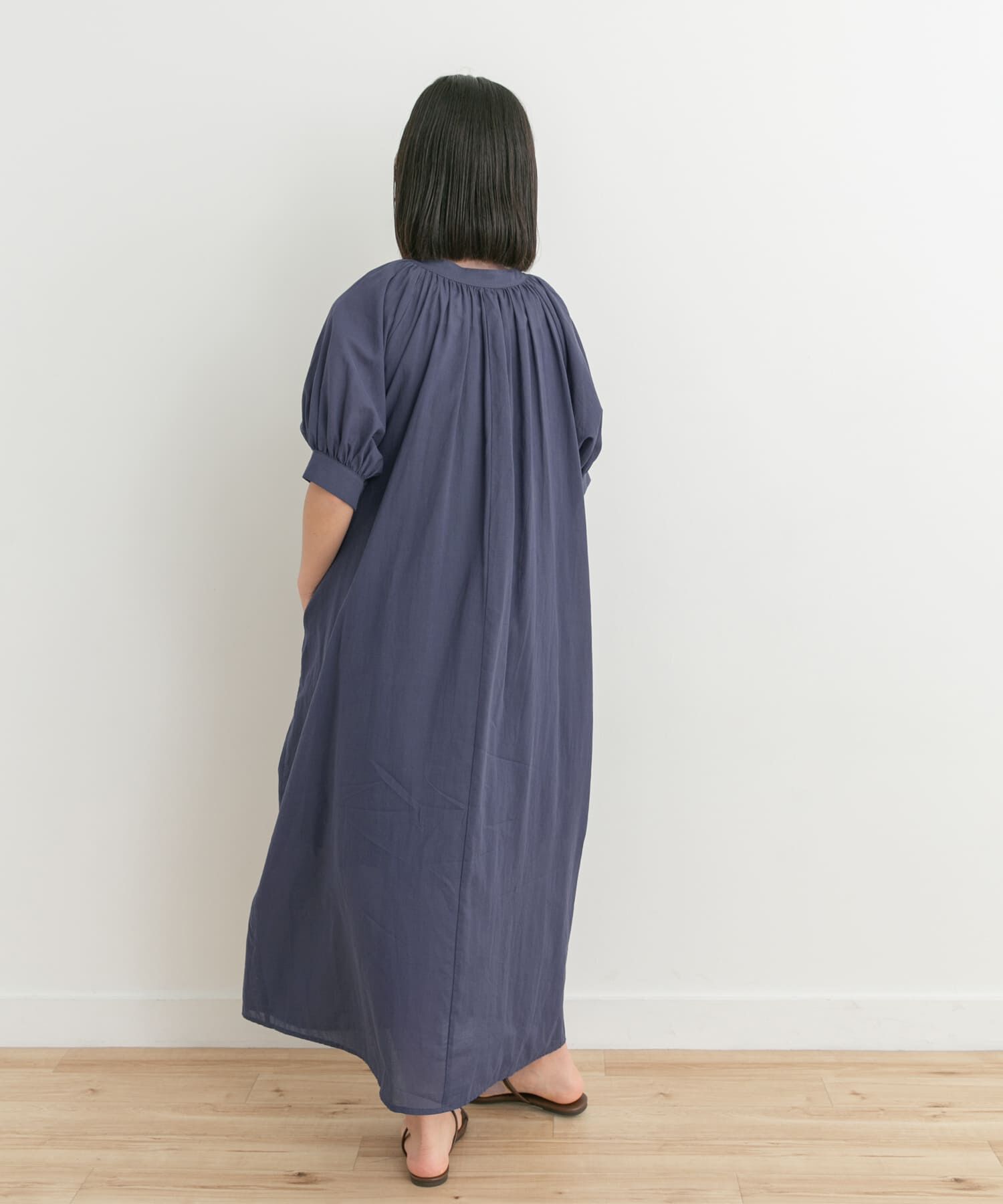 URBAN RESEARCH DOORS「『親子リンク』コットンボイルカフタンワンピース(KIDS)」|ワンピース|