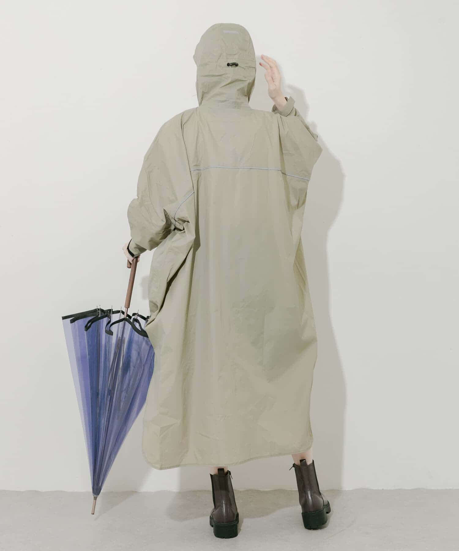 SMELLY「『WEB限定』『ユニセックス』Wpc.　バイシクルスリーブポンチョ」|ポンチョ・ケープ|
