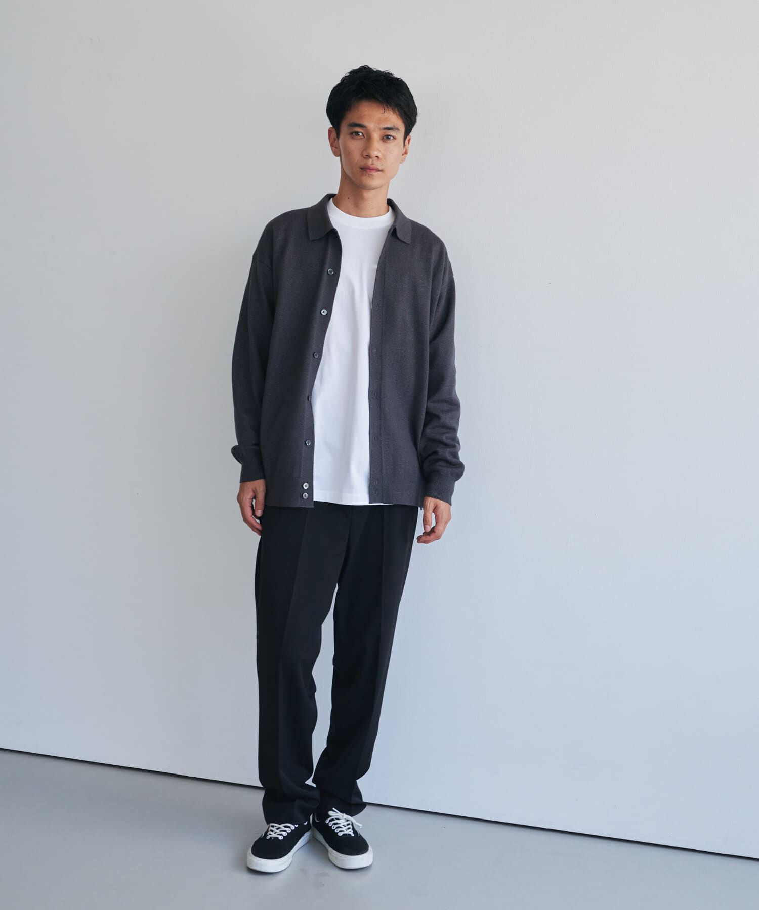 URBAN RESEARCH DOORS「『XLｻｲｽﾞ/WEB限定/仁村紗和さん着用』『UR TECH 200日ﾆｯﾄ』ｼｬﾂ ｶｰ」|カーディガン|
