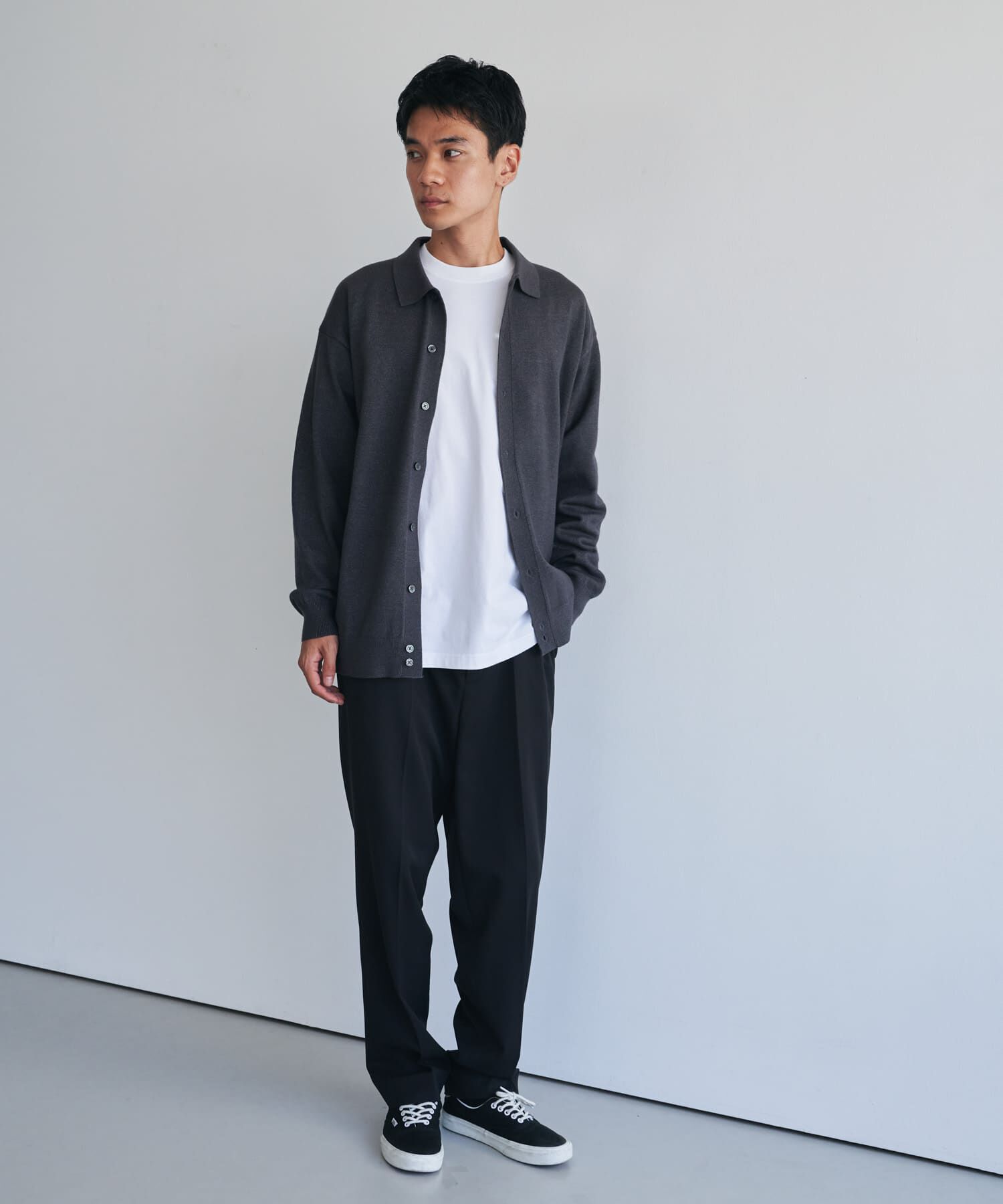 URBAN RESEARCH DOORS「『XLｻｲｽﾞ/WEB限定/仁村紗和さん着用』『UR TECH 200日ﾆｯﾄ』ｼｬﾂ ｶｰ」|カーディガン|