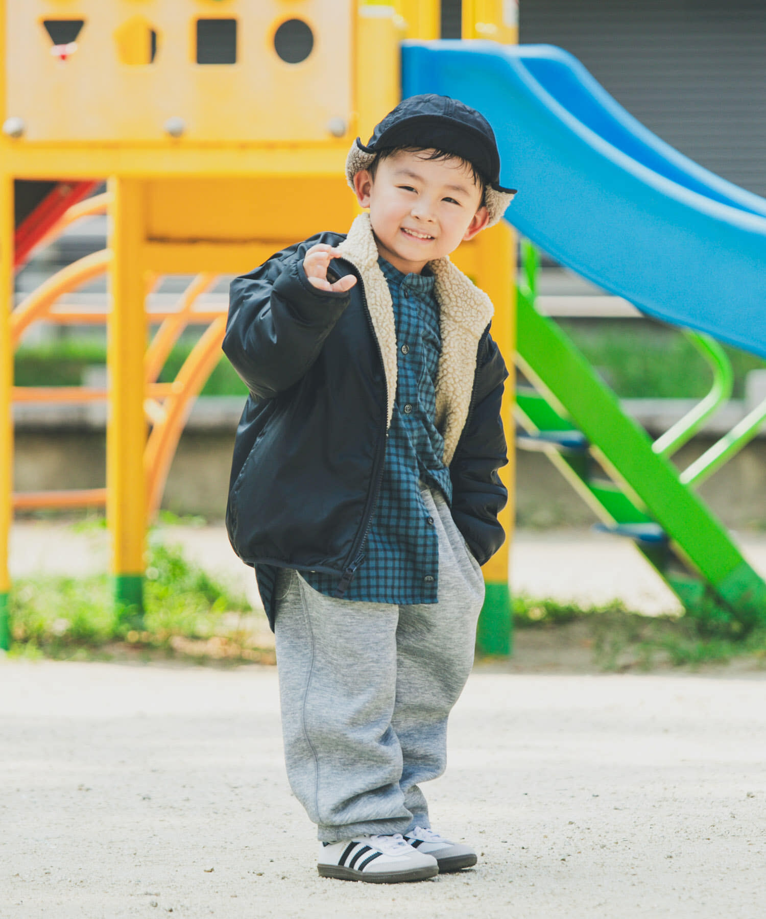 URBAN RESEARCH DOORS「リバーシブルボアジャケット(KIDS)」|その他|