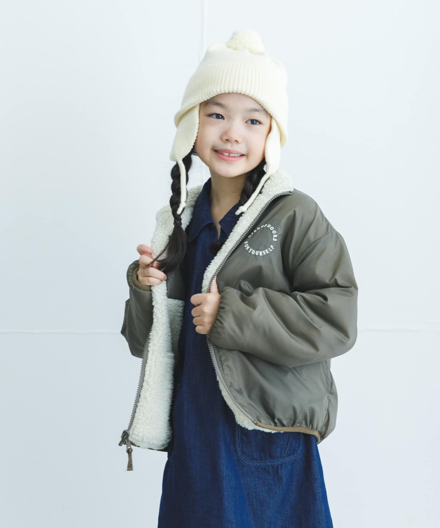 URBAN RESEARCH DOORS「リバーシブルボアジャケット(KIDS)」|その他|