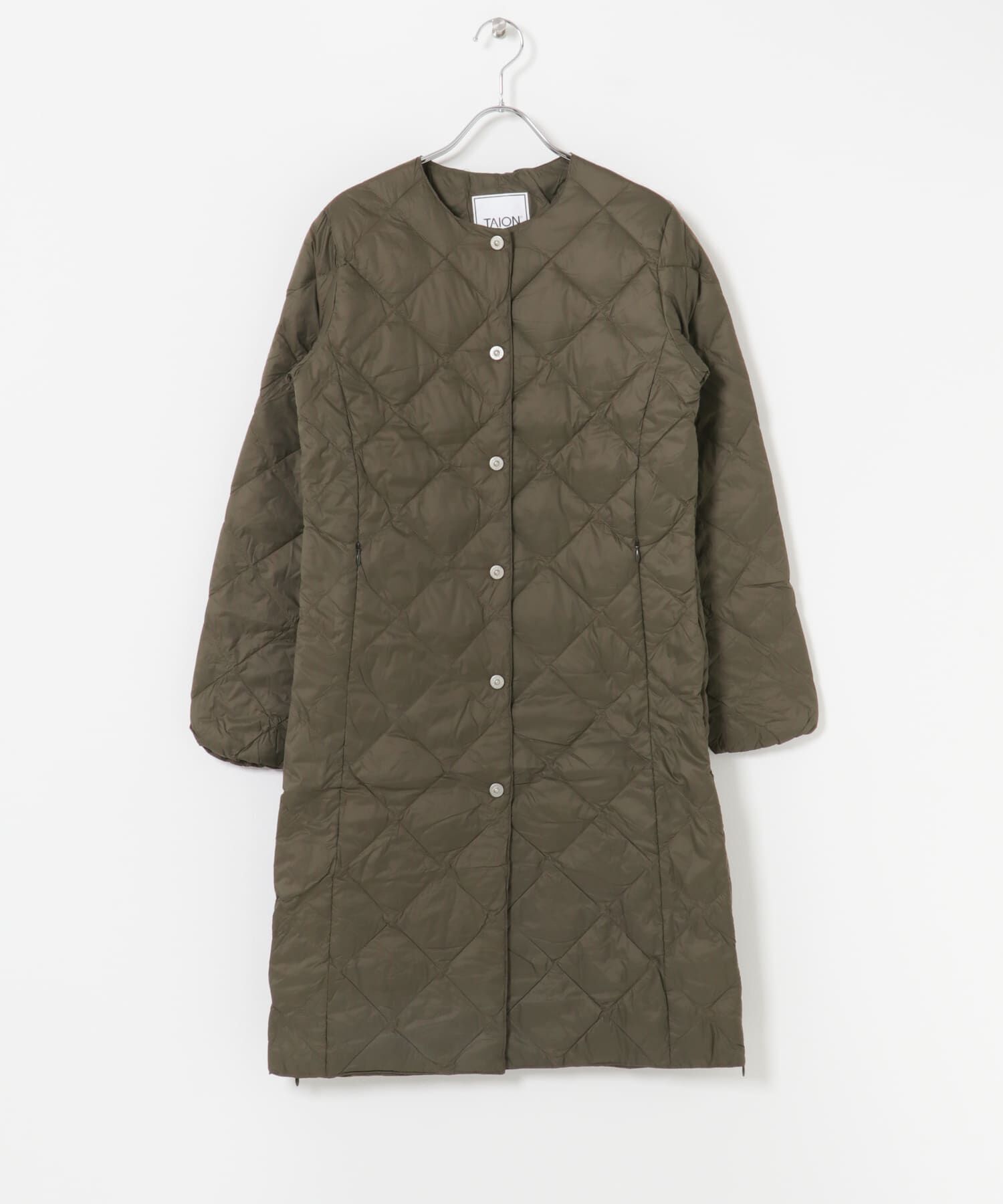 URBAN RESEARCH ROSSO「TAION　CREW NECK LONG DOWN COAT」|ダウン|
