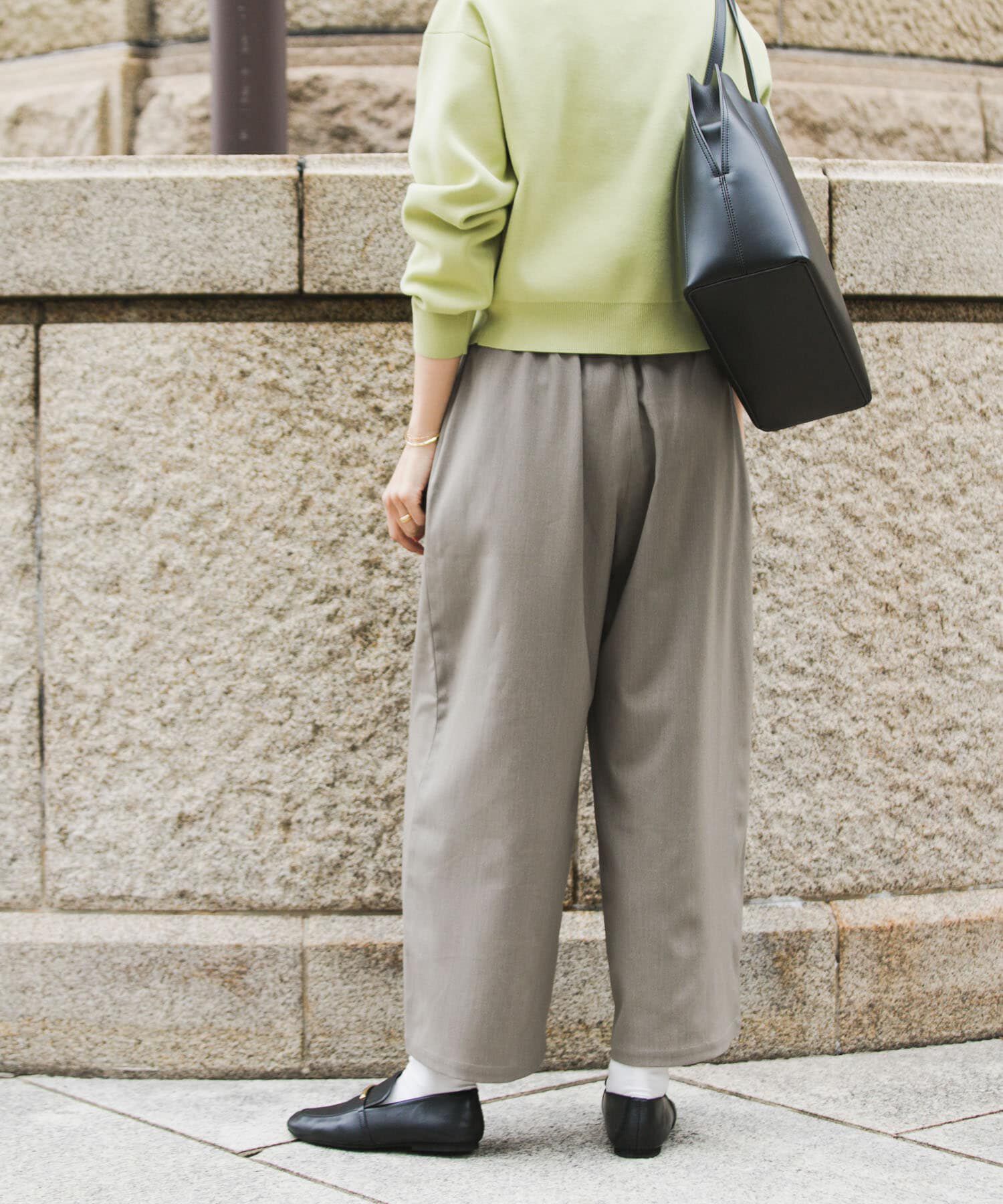 URBAN RESEARCH DOORS「『仁村紗和さん着用』『UR TECH』完声9分丈ワイドパンツ」|その他|