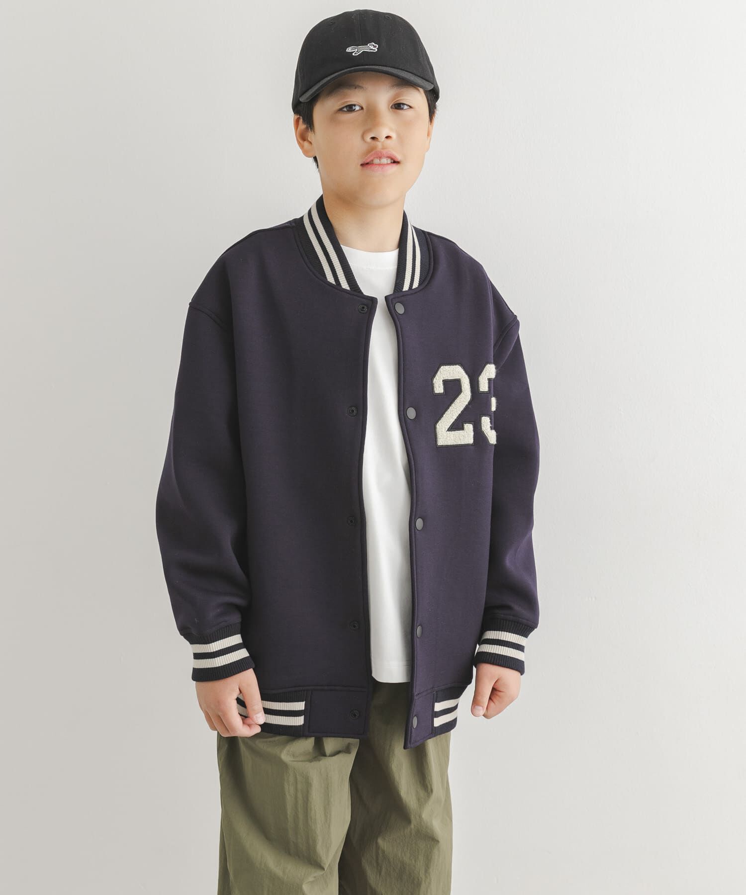 URBAN RESEARCH DOORS「『150サイズ』ダンボールニットスタジャン(KIDS)」|その他|