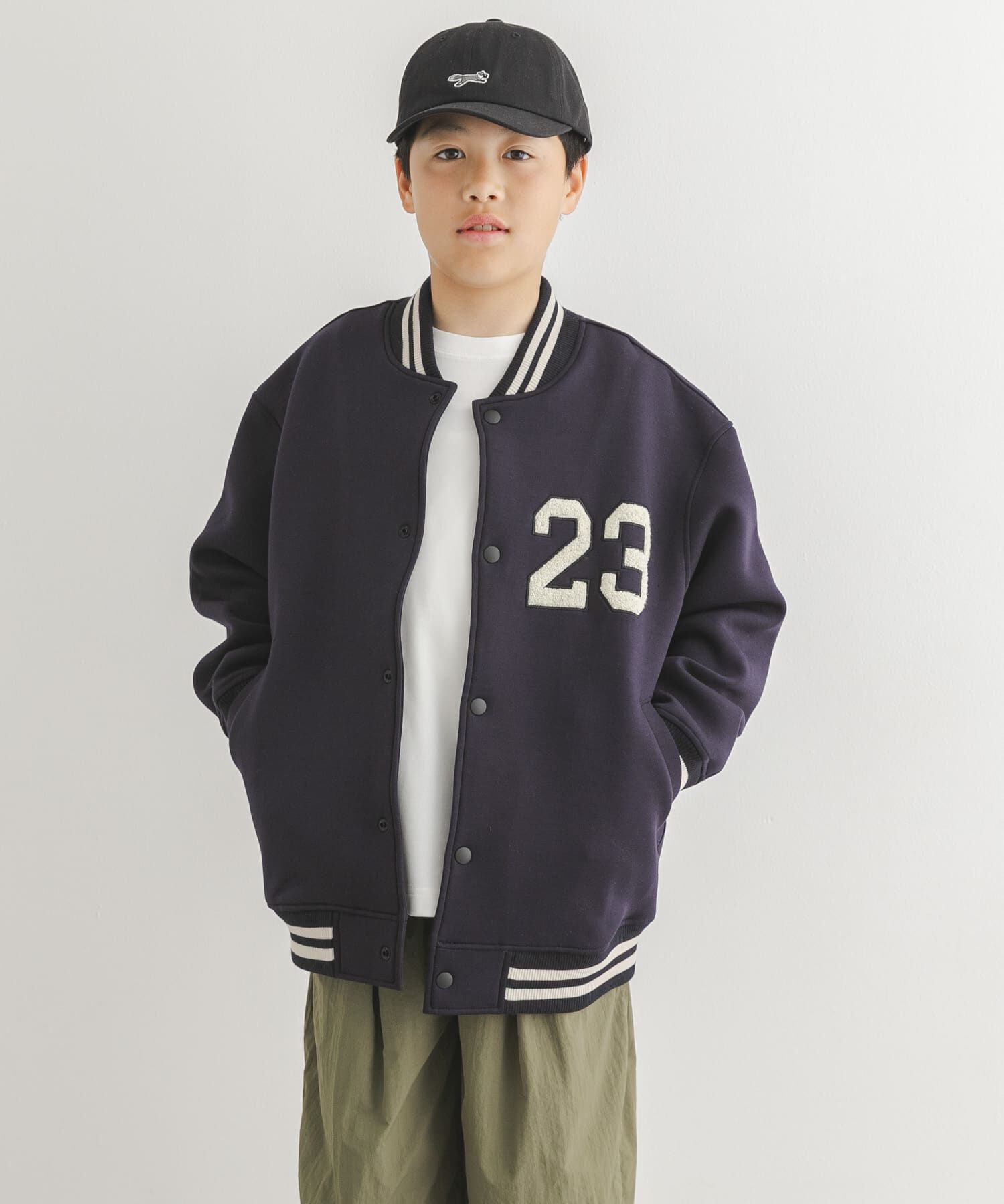 URBAN RESEARCH DOORS「『150サイズ』ダンボールニットスタジャン(KIDS)」|その他|