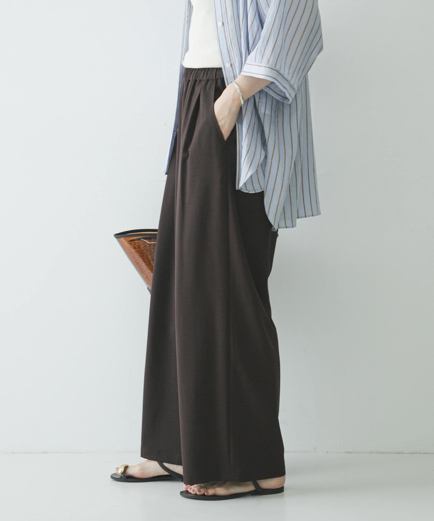 URBAN RESEARCH「『3サイズ展開』『イージーケア』タックギャザーストレートパンツ」|その他|