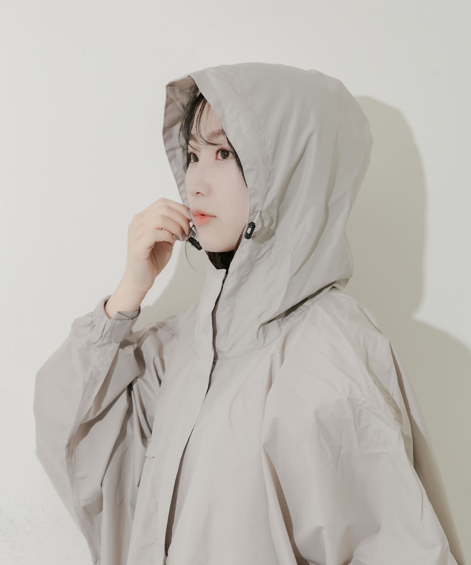 SMELLY「『WEB限定』because　Mods Poncho」|ポンチョ・ケープ|