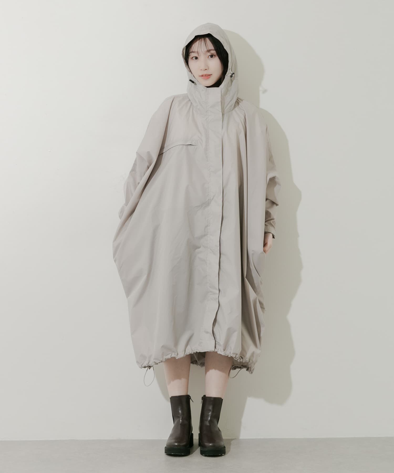 SMELLY「『WEB限定』because　Mods Poncho」|ポンチョ・ケープ|