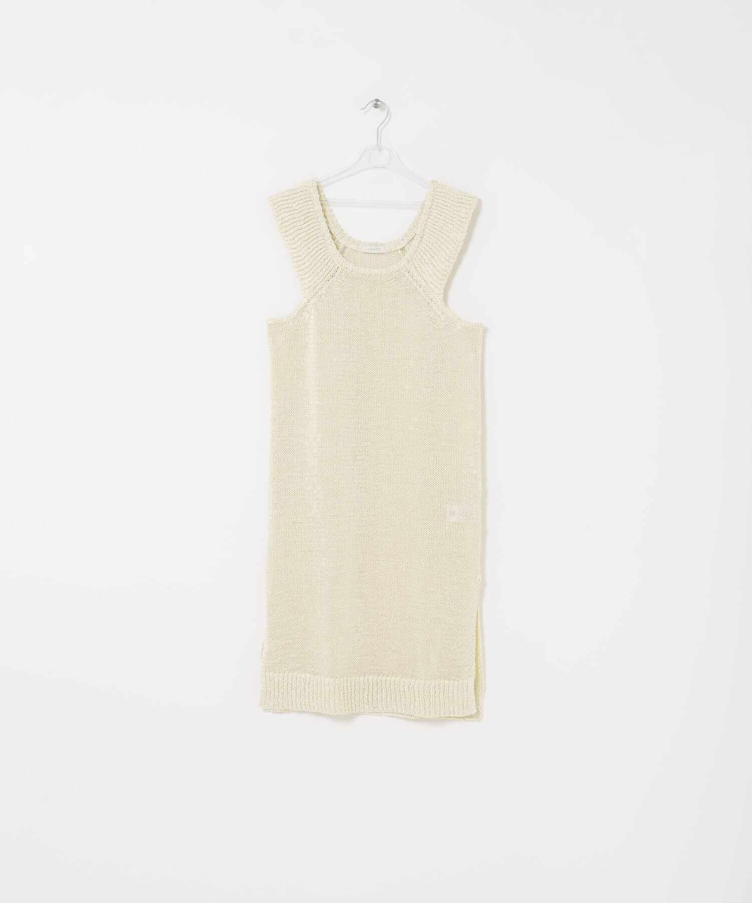 LAATO「knit frill tunic」|チュニック|