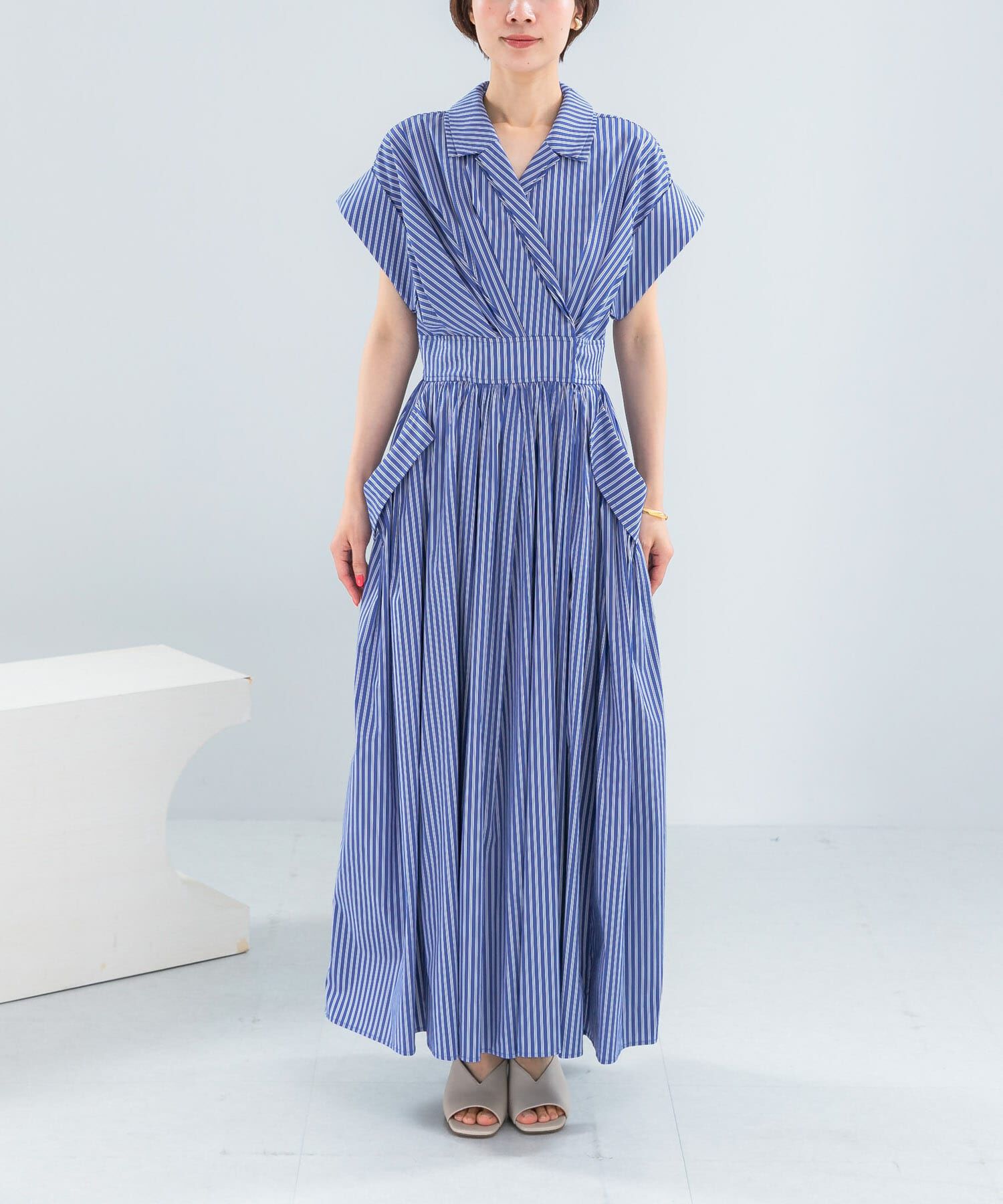 URBAN RESEARCH ROSSO「ELENDEEK　W COLLAR SHIRT ONE-PIECE」|その他|
