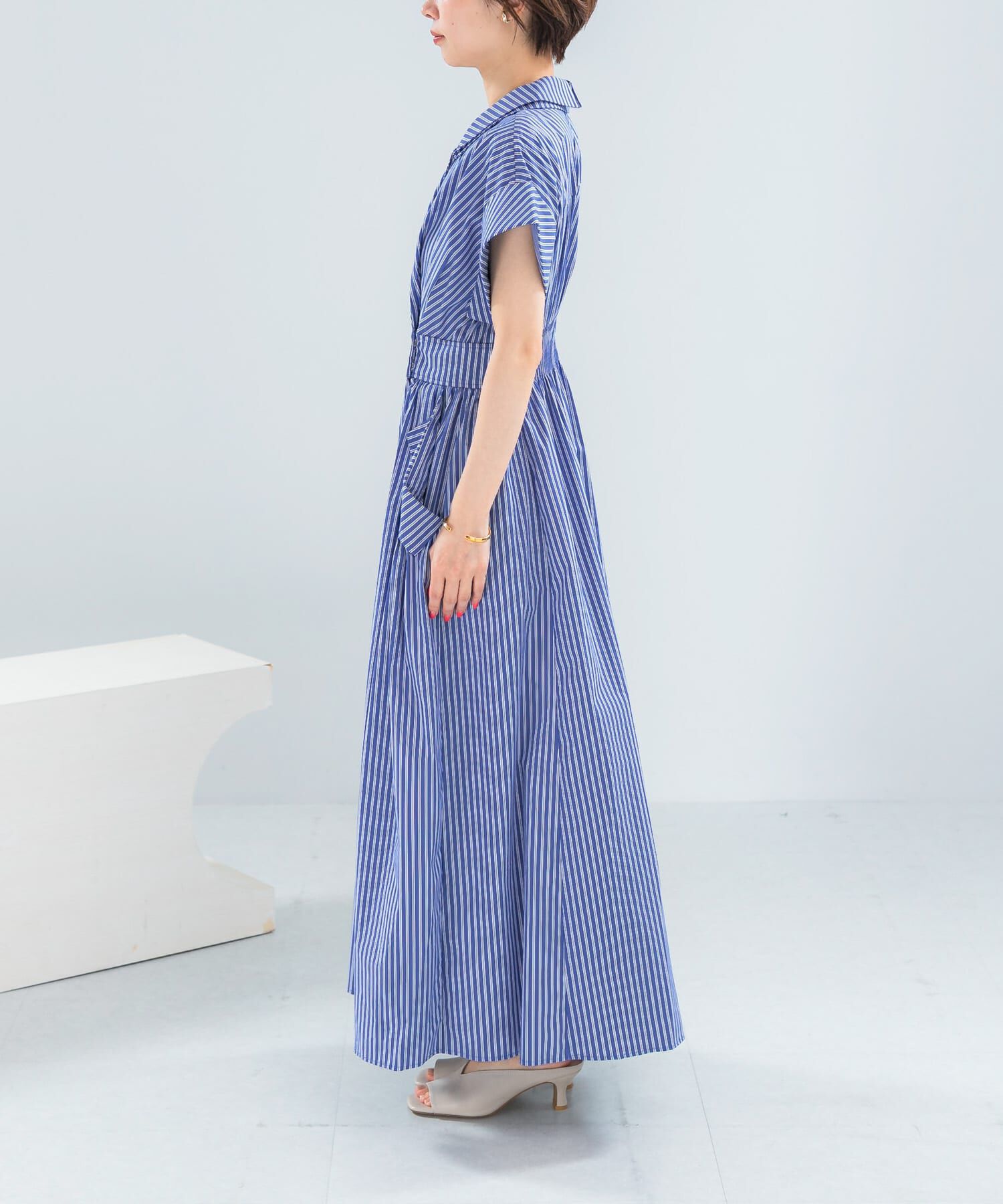 URBAN RESEARCH ROSSO「ELENDEEK　W COLLAR SHIRT ONE-PIECE」|その他|