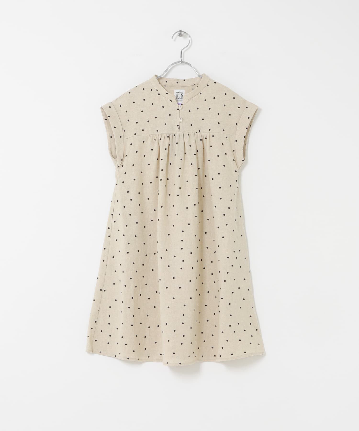 URBAN RESEARCH DOORS「『親子リンク』リネンリヨセルドットワンピース(KIDS)」|ワンピース|