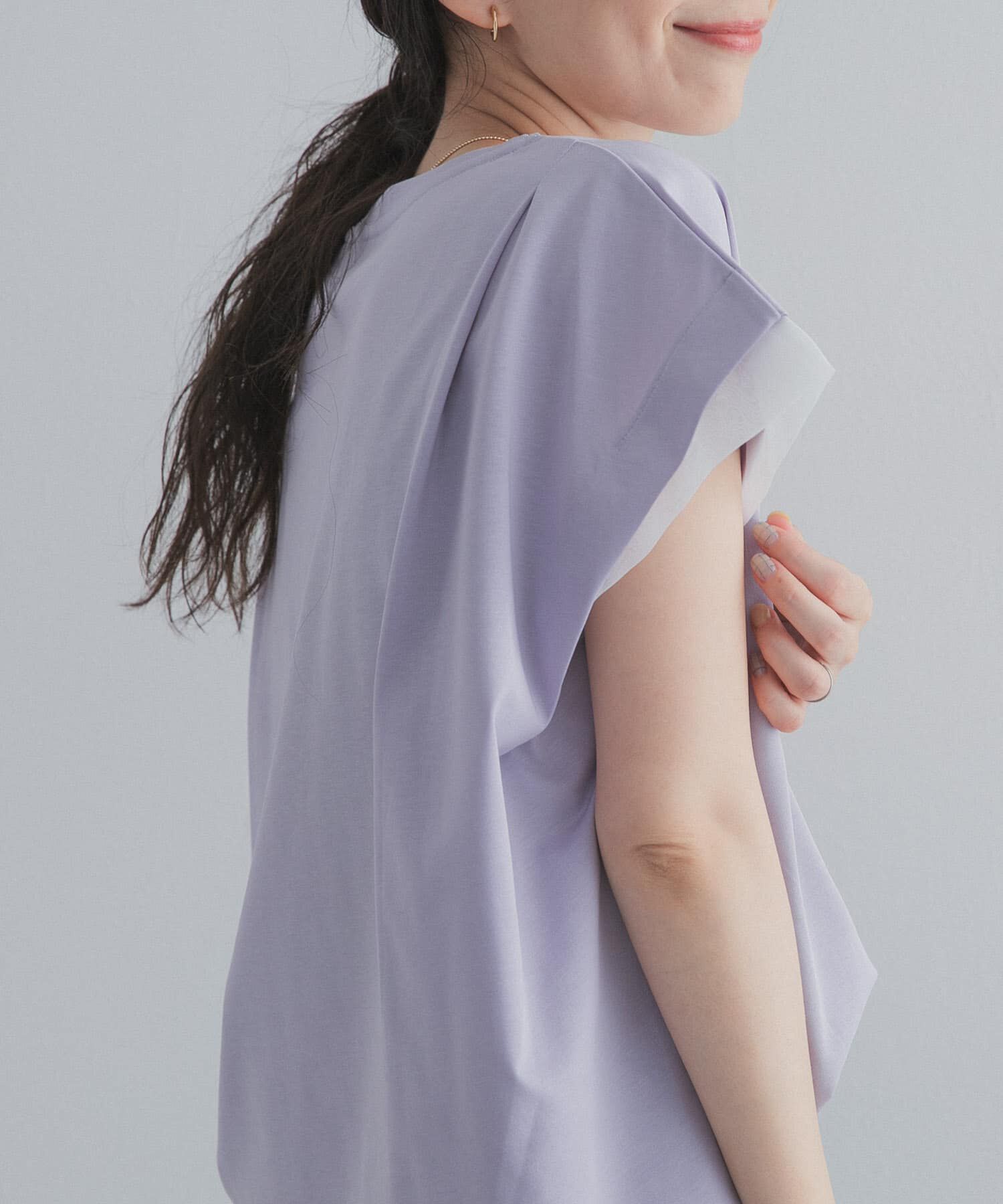 URBAN RESEARCH DOORS「シルケットコットンシアードッキングプルオーバー」|Tシャツ・カットソー|