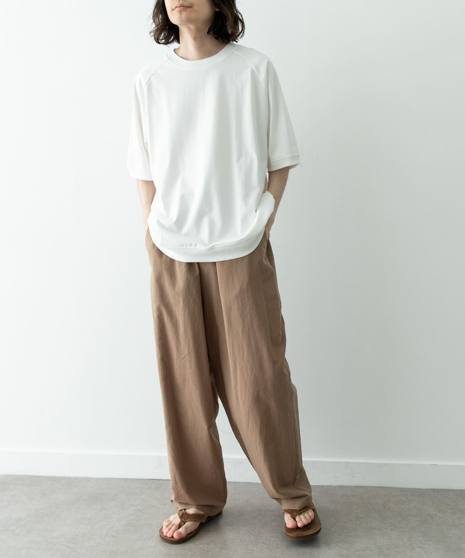 Sonny Label 「『接触冷感』『速乾』ハイスペラグランショートスリーブTシャツ」|Tシャツ・カットソー|
