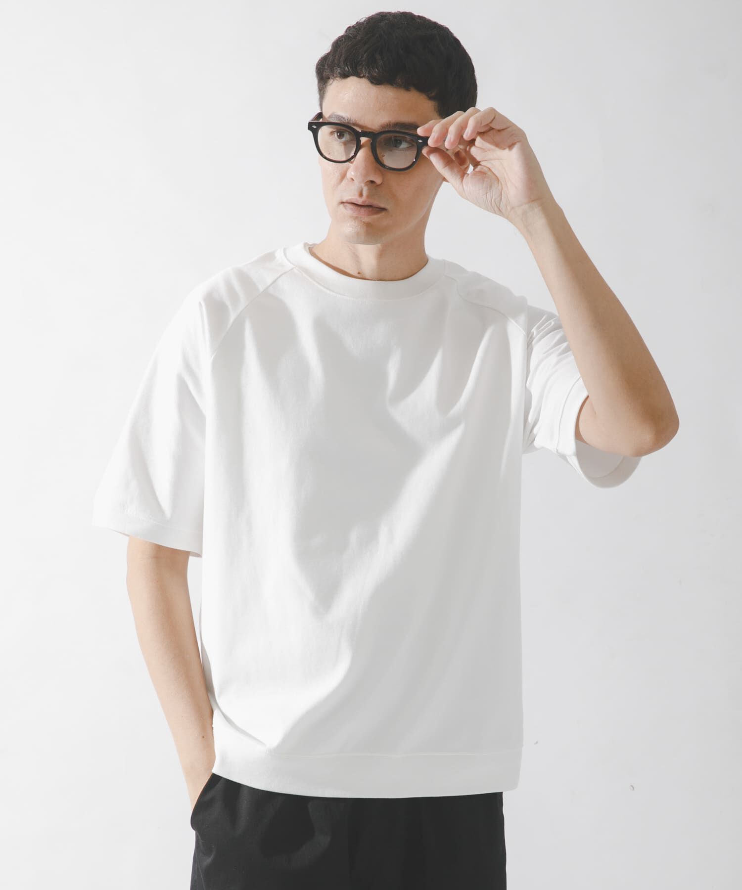 Sonny Label 「『接触冷感』『速乾』ハイスペラグランショートスリーブTシャツ」|Tシャツ・カットソー|