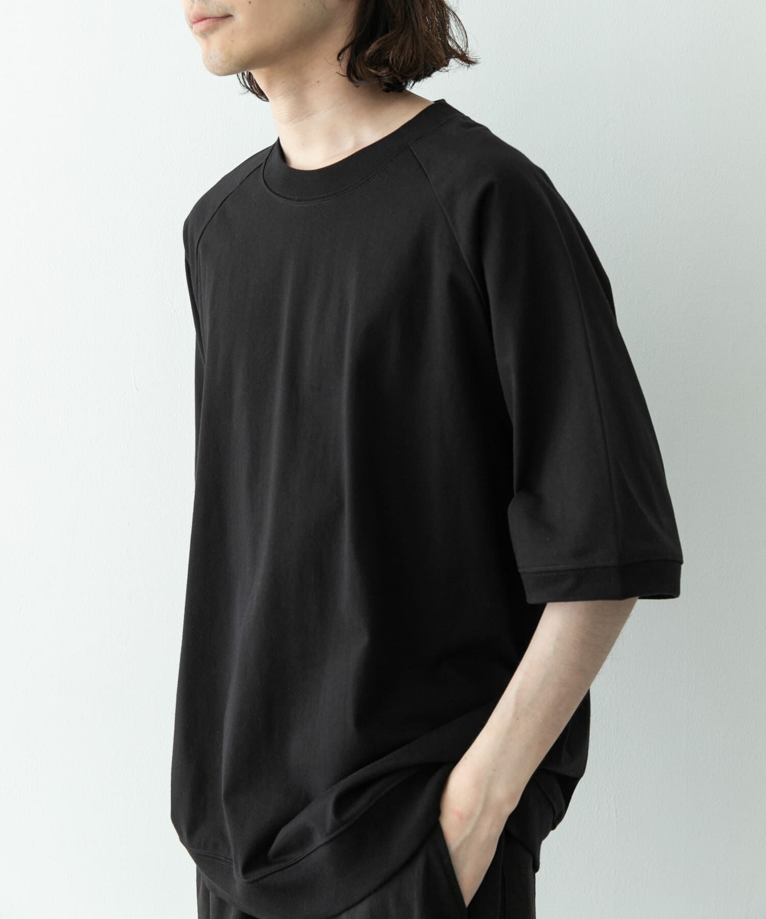 Sonny Label 「『接触冷感』『速乾』ハイスペラグランショートスリーブTシャツ」|Tシャツ・カットソー|