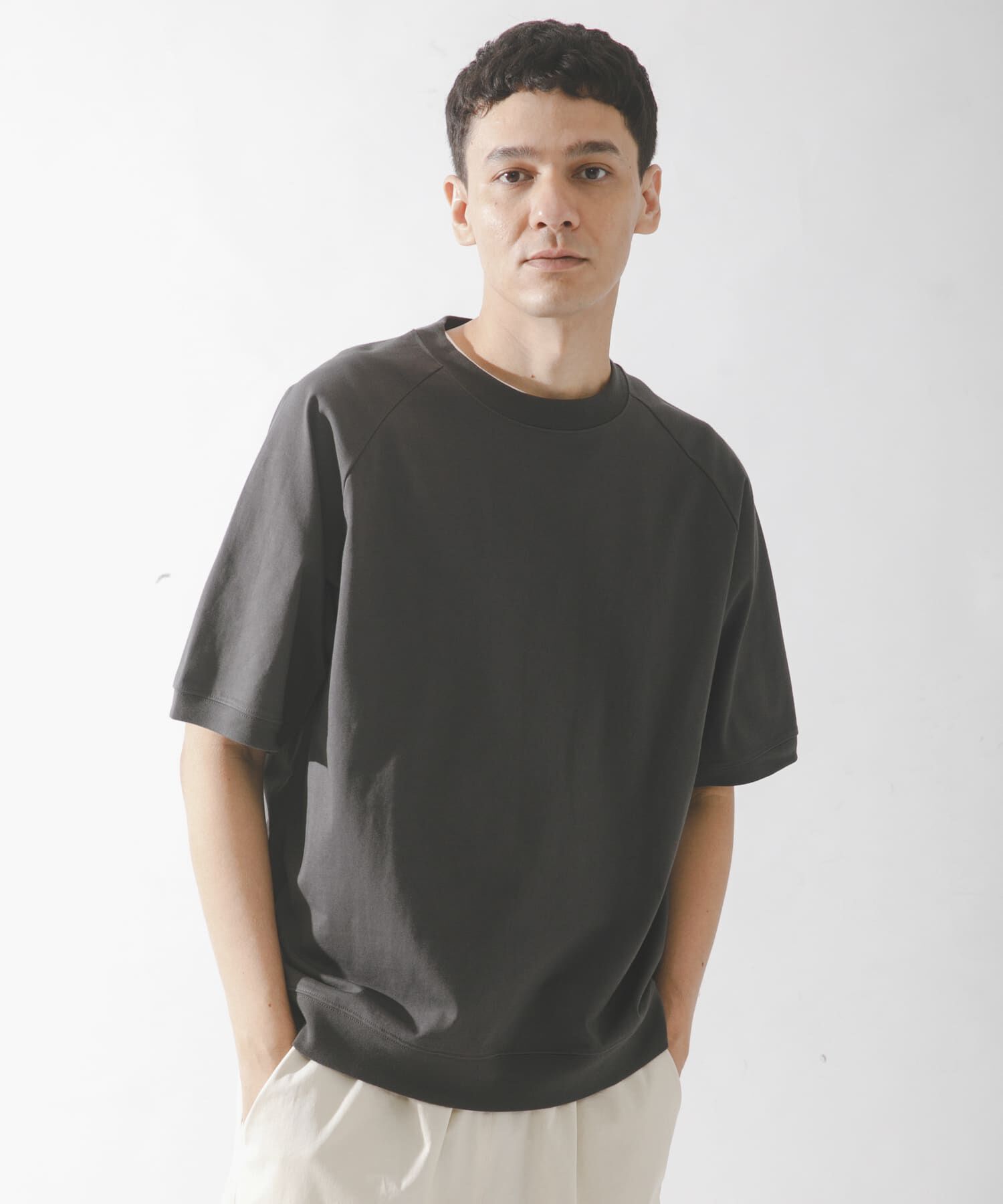 Sonny Label 「『接触冷感』『速乾』ハイスペラグランショートスリーブTシャツ」|Tシャツ・カットソー|