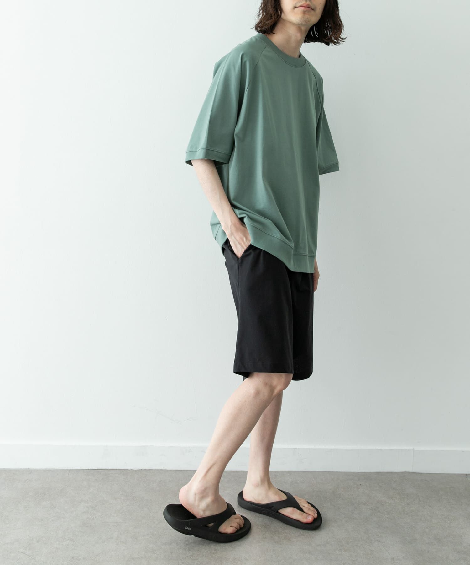 Sonny Label 「『接触冷感』『速乾』ハイスペラグランショートスリーブTシャツ」|Tシャツ・カットソー|
