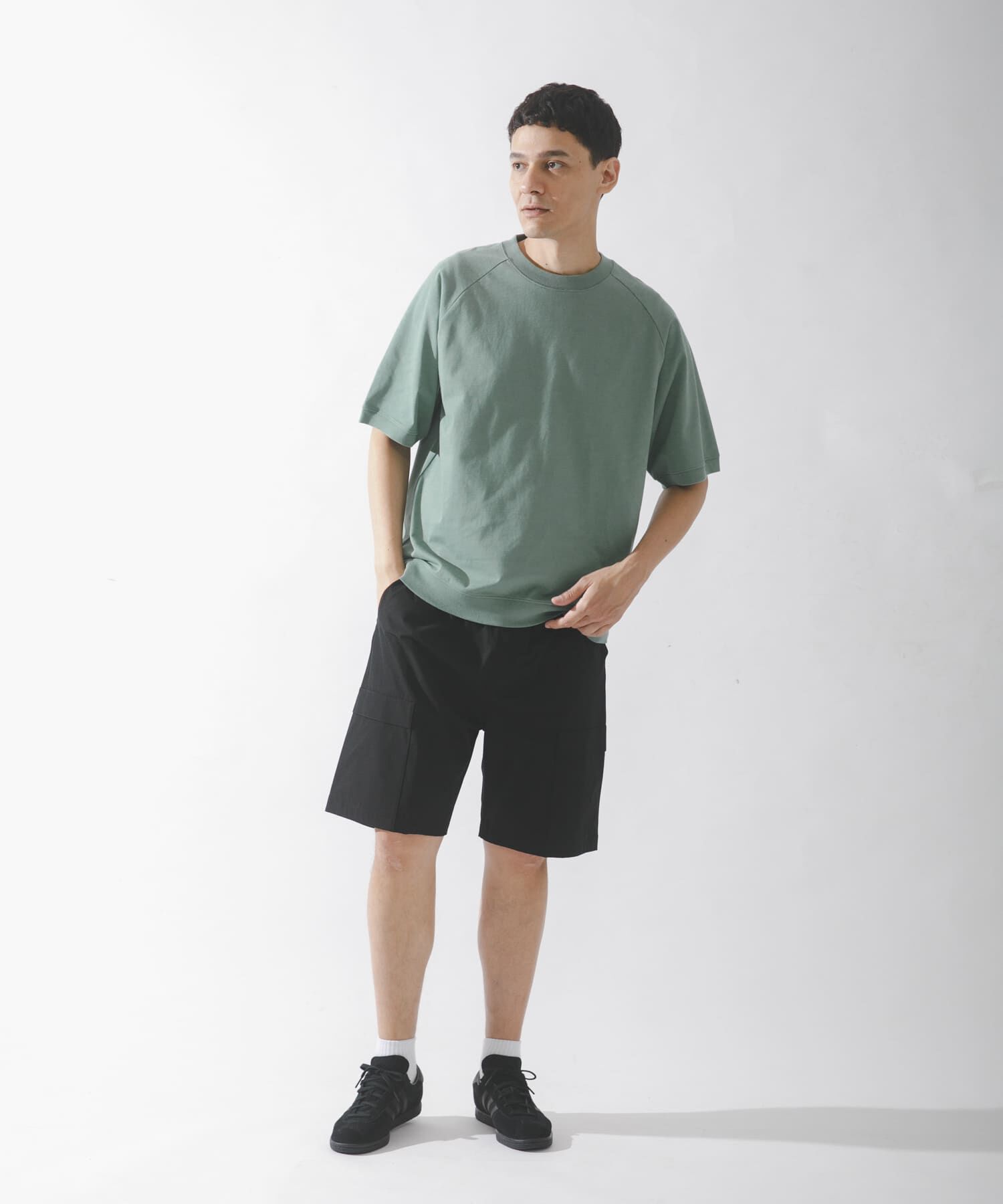 Sonny Label 「『接触冷感』『速乾』ハイスペラグランショートスリーブTシャツ」|Tシャツ・カットソー|