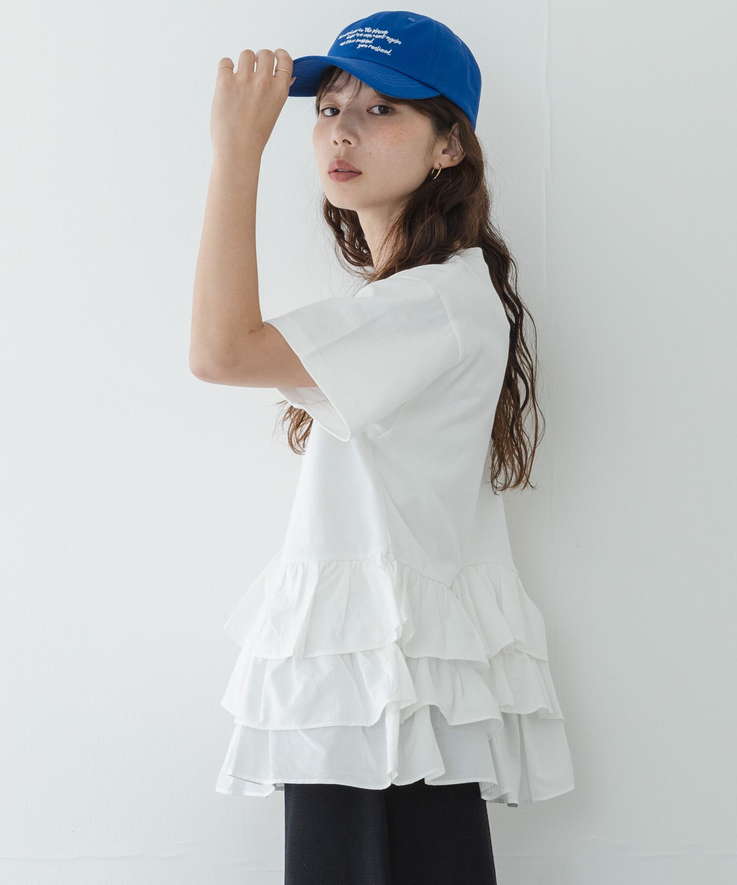 Sonny Label 「ペプラムフリルカットソー」|Tシャツ・カットソー|