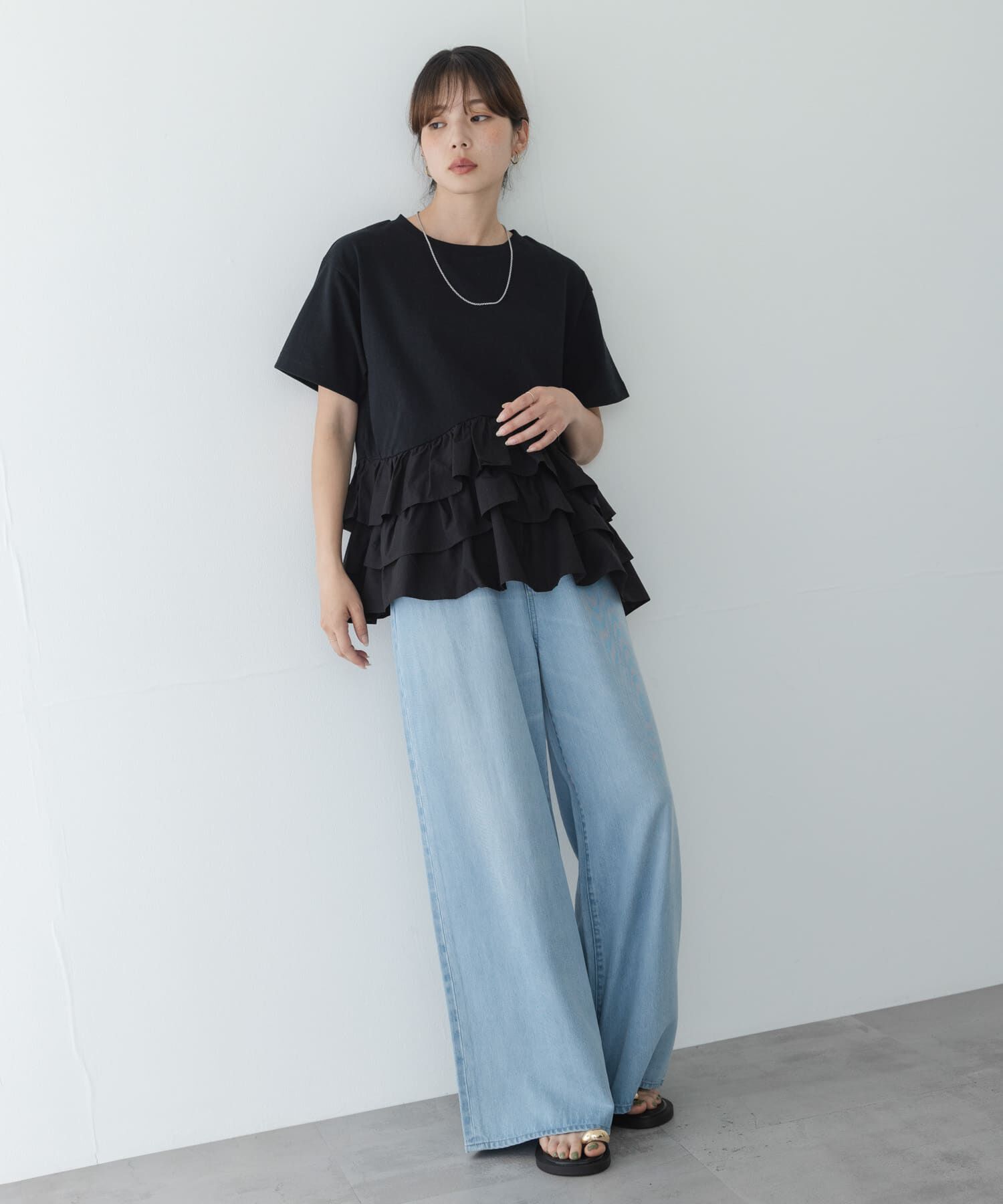 Sonny Label 「ペプラムフリルカットソー」|Tシャツ・カットソー|