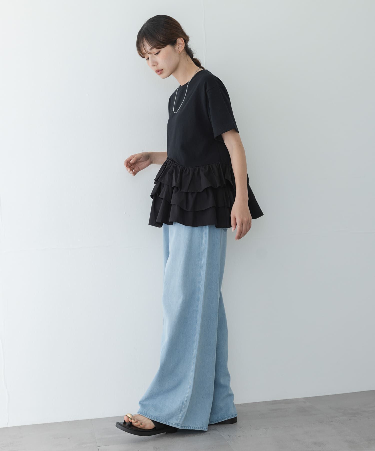 Sonny Label 「ペプラムフリルカットソー」|Tシャツ・カットソー|