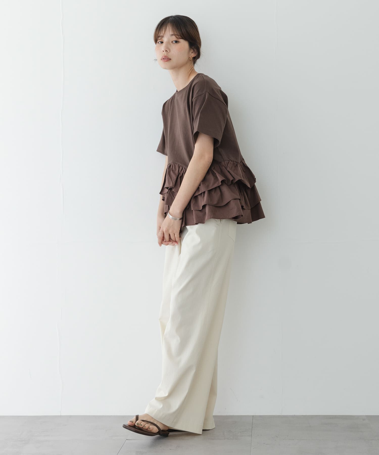 Sonny Label 「ペプラムフリルカットソー」|Tシャツ・カットソー|
