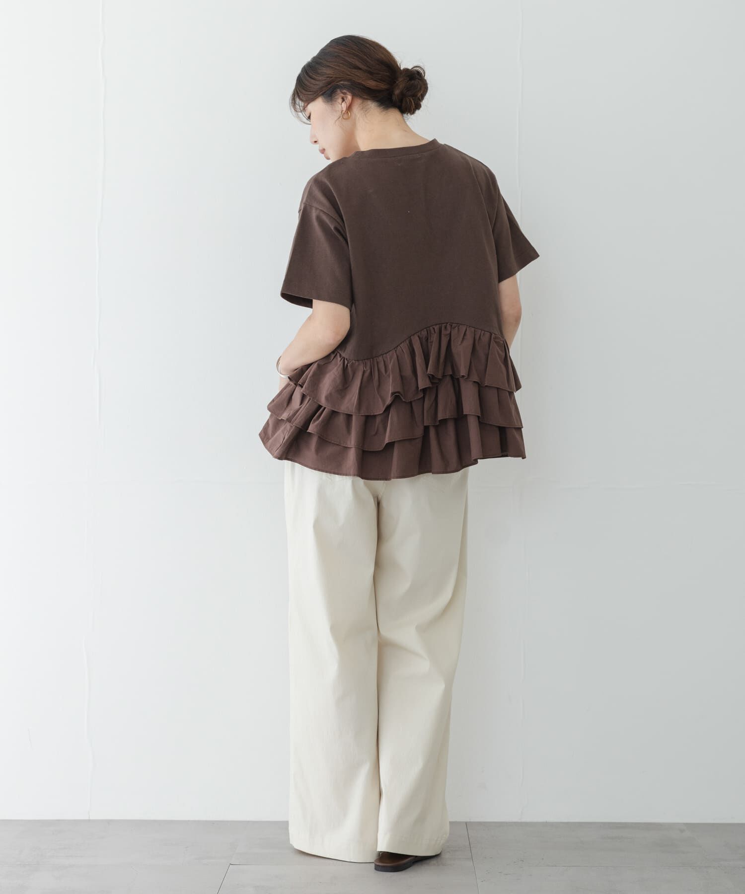 Sonny Label 「ペプラムフリルカットソー」|Tシャツ・カットソー|