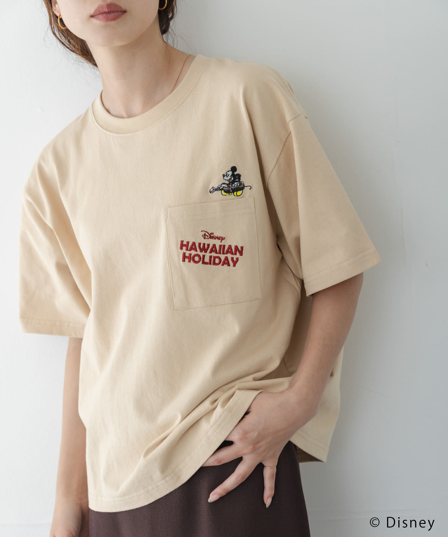 Sonny Label 「別注/DISNEY/ポケット付きTシャツ」|Tシャツ・カットソー|