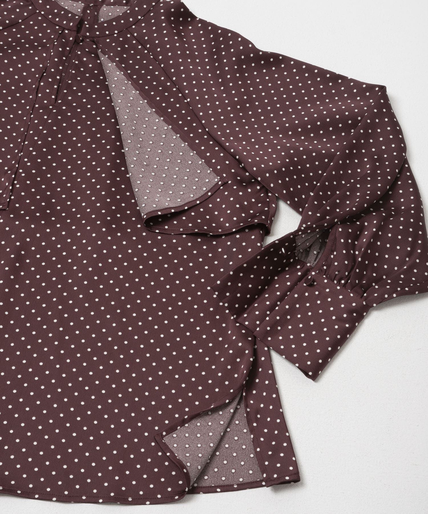 URBAN RESEARCH ROSSO「ケープドットブラウス」|シャツ・ブラウス|