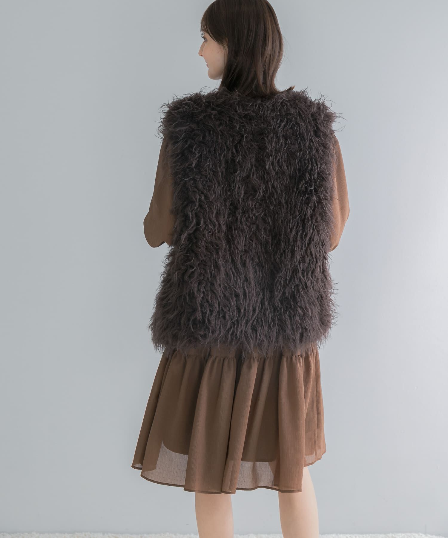 URBAN RESEARCH ROSSO「キーネックボリュームミニワンピース」|ワンピース|