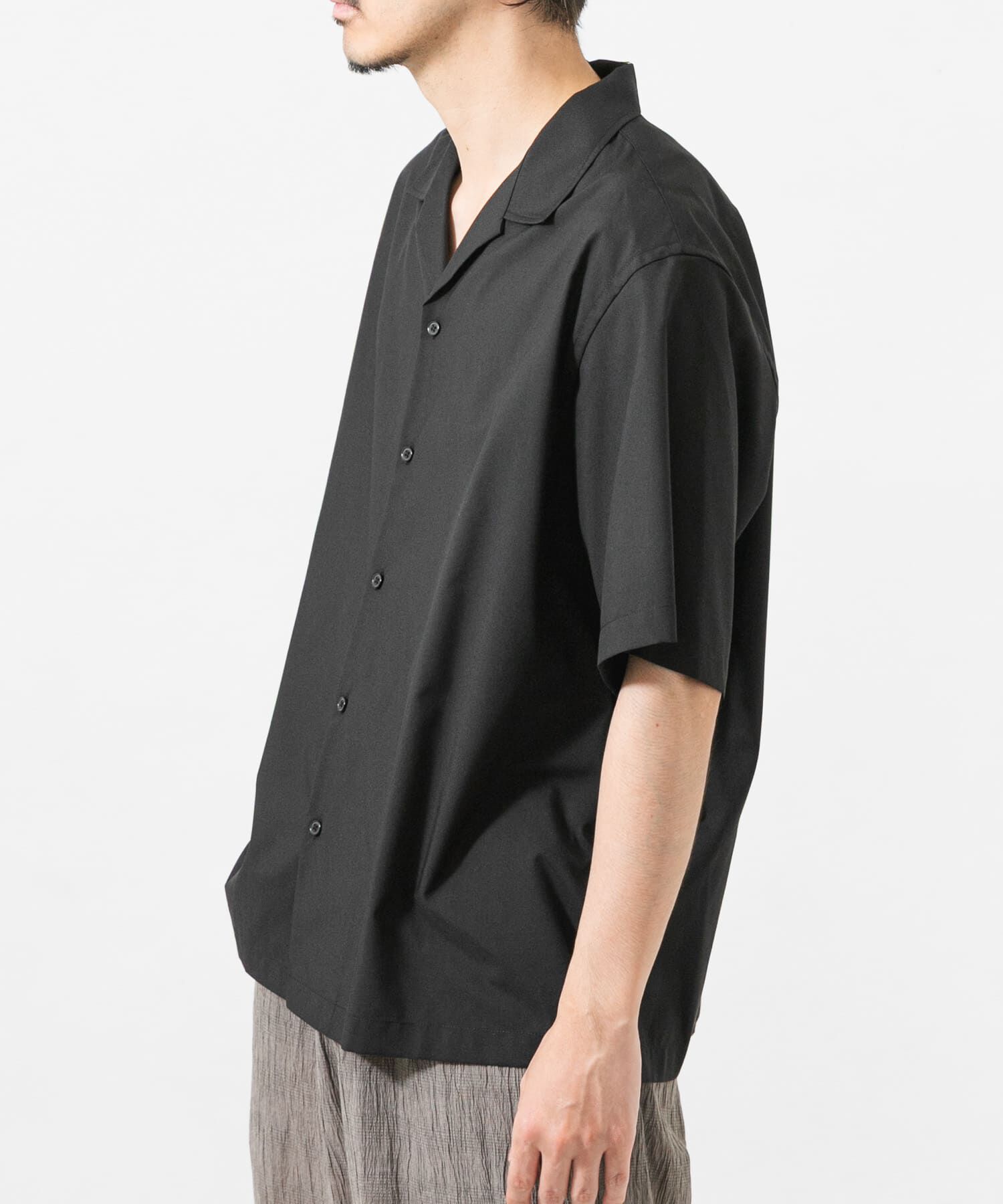URBAN RESEARCH「TECH BLEND RAYON OPEN COLLAR SHIRTS」|シャツ・ブラウス|