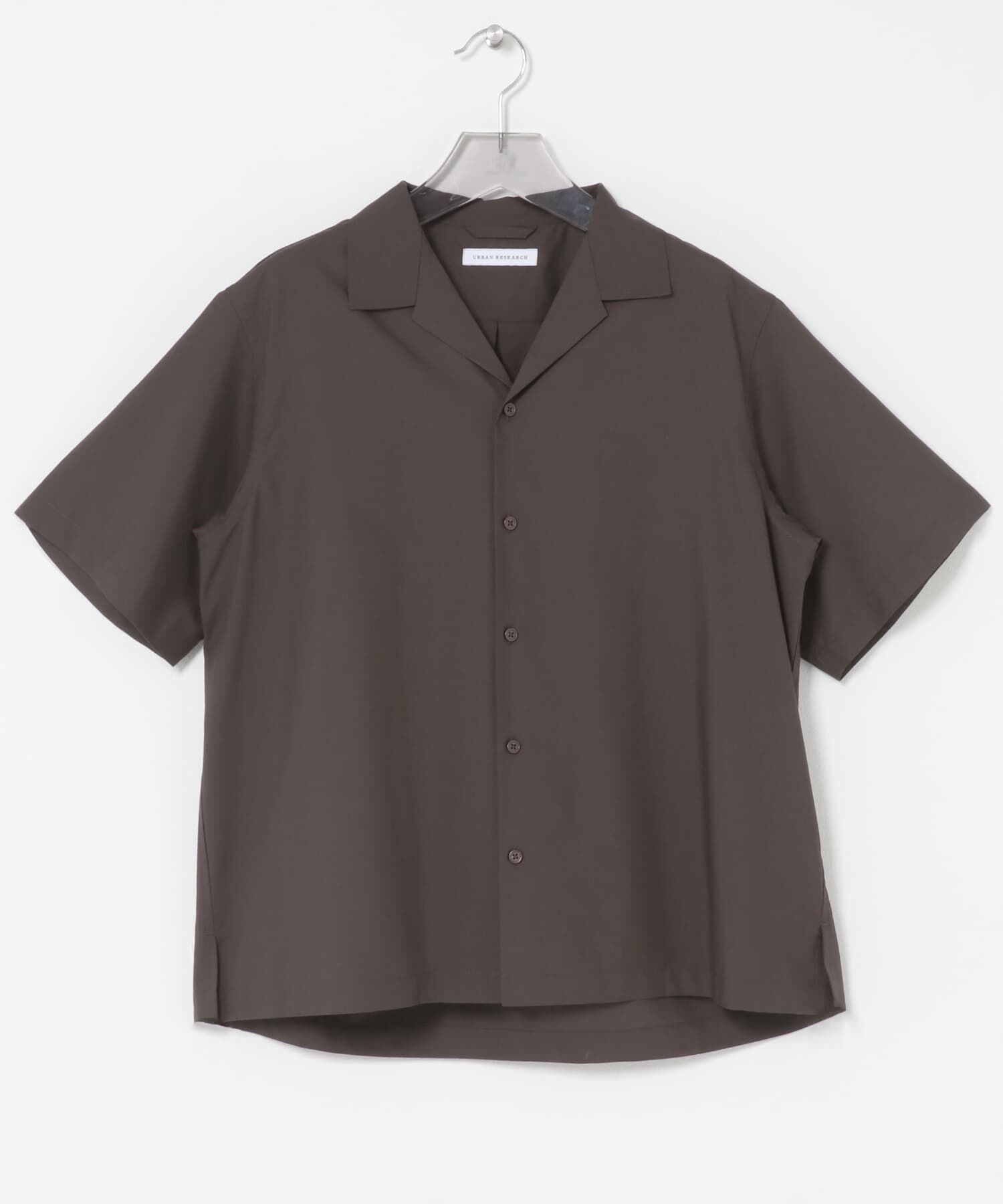 URBAN RESEARCH「TECH BLEND RAYON OPEN COLLAR SHIRTS」|シャツ・ブラウス|