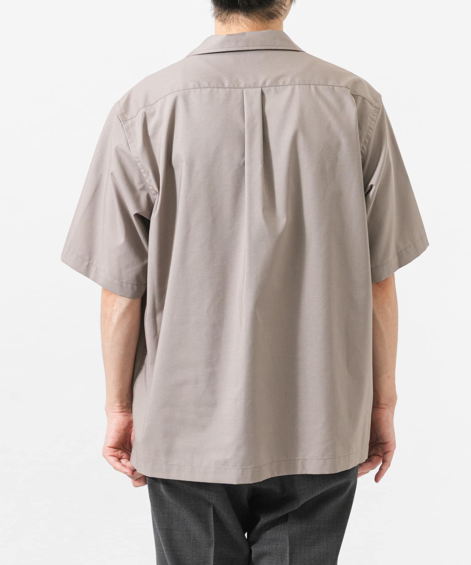 URBAN RESEARCH「TECH BLEND RAYON OPEN COLLAR SHIRTS」|シャツ・ブラウス|