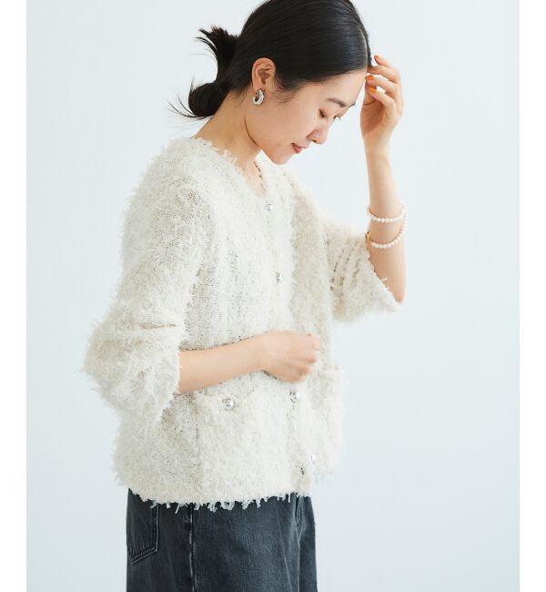 le.coeur blanc「TORRAZZO DONNAファンシーヤーンジャケット」|その他|