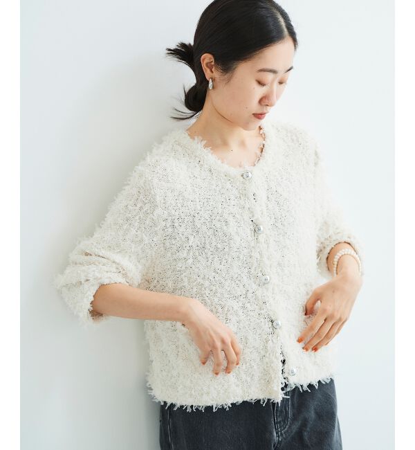 le.coeur blanc「TORRAZZO DONNAファンシーヤーンジャケット」|その他|