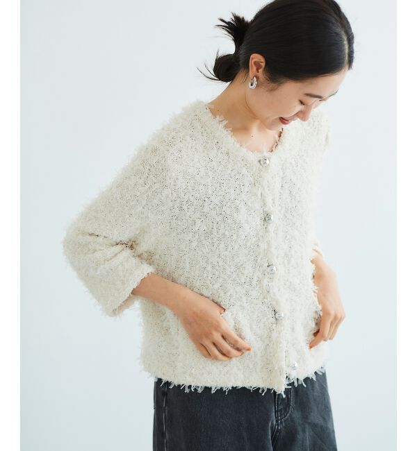 le.coeur blanc「TORRAZZO DONNAファンシーヤーンジャケット」|その他|