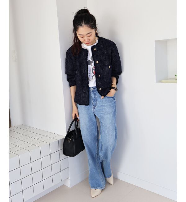  「Healthy DENIM Pink Pepper Midrise」|デニム|