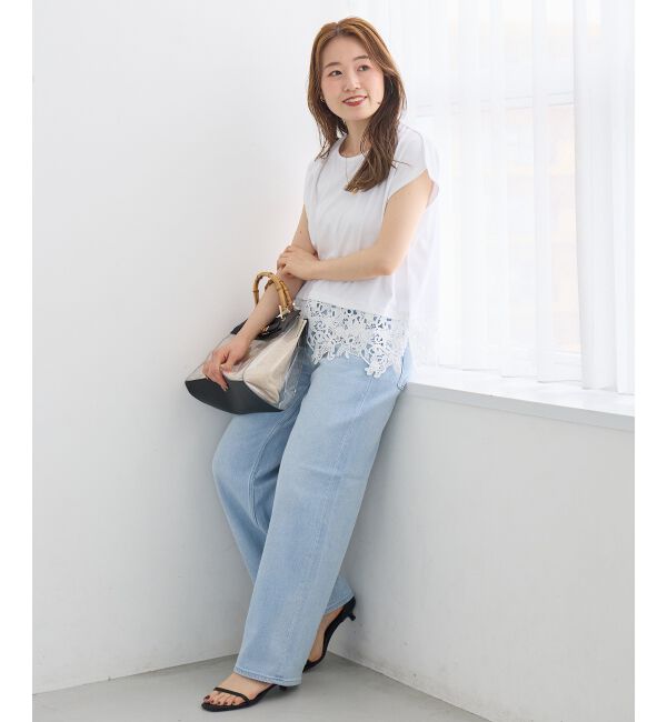  「Healthy DENIM Pink Pepper Midrise」|デニム|