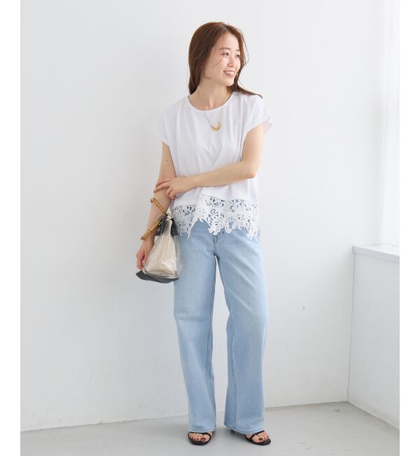  「Healthy DENIM Pink Pepper Midrise」|デニム|